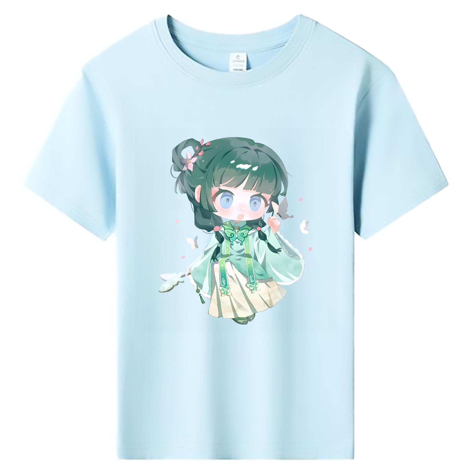 （画像用） 薬屋のひとりごと The Apothecary Diaries 綿100％キッズTシャツ（フロントプリント）